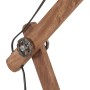 Lámpara de mesa industrial plateada redonda 58x18x90 cm E27 by , Lamps - Ref: Foro24-320551, Price: 56,88 €, Discount: %