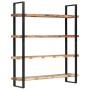 Estantería de 4 niveles madera maciza reciclada 160x40x180 cm by , Bookcases and shelves - Ref: Foro24-321067, Price: 469,42 ...