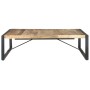 Mesa de centro madera de mango rugosa 140x140x40 cm by , Coffee table - Ref: Foro24-321576, Price: 386,33 €, Discount: %