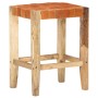 Taburetes de bar 2 piezas cuero auténtico marrón 60 cm by , Kitchen stools - Ref: Foro24-321831, Price: 146,56 €, Discount: %