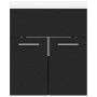 Furniture with black engineered wood sink by vidaXL, bathroom vanities - Ref: Foro24-3070812, Price: 114,93 €, Discount: %
