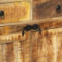 Aparador de madera maciza de mango sin tratar 100x40x175 cm by , Sideboards - Ref: Foro24-351709, Price: 749,11 €, Discount: %