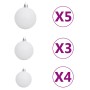 Árbol de Navidad preiluminado con luces y bolas azul 120 cm von , Weihnachtsbäume - Ref: Foro24-3077679, Preis: 42,59 €, Raba...