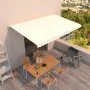 Toldo retráctil manual crema 500x350 cm de vidaXL, Toldos - Ref: Foro24-3069017, Precio: 392,74 €, Descuento: %