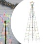 Árbol de Navidad LED con estacas 220 LEDs de colores 180 cm von , Weihnachtsbäume - Ref: Foro24-358102, Preis: 36,11 €, Rabat...