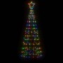 Árbol de Navidad LED con estacas 220 LEDs de colores 180 cm von , Weihnachtsbäume - Ref: Foro24-358102, Preis: 36,11 €, Rabat...