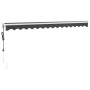Toldo retráctil automático gris antracita 4x3 m by , Awnings - Ref: Foro24-3154488, Price: 451,62 €, Discount: %