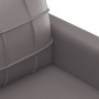 Juego de sofás con cojines 2 piezas cuero sintético gris by , Sofas - Ref: Foro24-3201370, Price: 412,43 €, Discount: %