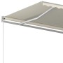 Toldo retráctil manual crema 500x350 cm by vidaXL, Awnings - Ref: Foro24-3069017, Price: 405,42 €, Discount: %