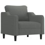 Juego de sofás con cojines 4 piezas tela gris oscuro von , Sofas - Ref: Foro24-3201779, Preis: 682,06 €, Rabatt: %