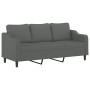 Juego de sofás con cojines 4 piezas tela gris oscuro von , Sofas - Ref: Foro24-3201779, Preis: 682,06 €, Rabatt: %