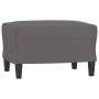 Juego de sofás con cojines 3 piezas cuero sintético gris by , Sofas - Ref: Foro24-3201415, Price: 479,83 €, Discount: %