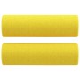 Juego de sofás con cojines 3 piezas tela amarillo claro de , Sofás - Ref: Foro24-3201791, Precio: 592,37 €, Descuento: %