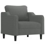 Juego de sofás con cojines 3 piezas tela gris oscuro von , Sofas - Ref: Foro24-3201787, Preis: 678,82 €, Rabatt: %