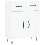 Aparador alto madera contrachapada blanco 69,5x34x180 cm von , Sideboards - Ref: Foro24-3198177, Preis: 182,17 €, Rabatt: %