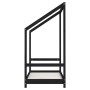 Estructura de cama de niños madera de pino negro 2x(70x140) cm by , Cribs and beds for children - Ref: Foro24-3200594, Price:...