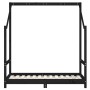 Estructura de cama de niños madera de pino negro 2x(70x140) cm by , Cribs and beds for children - Ref: Foro24-3200594, Price:...