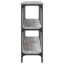 Mesa consola madera de ingeniería gris Sonoma 200x29x75 cm by , Side tables - Ref: Foro24-834113, Price: 93,55 €, Discount: %