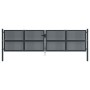 Puerta de jardín acero gris antracita 400x150 cm by , garden gates - Ref: Foro24-154572, Price: 516,23 €, Discount: %
