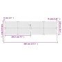 Puerta de jardín acero gris antracita 400x150 cm de , Puertas de jardín - Ref: Foro24-154572, Precio: 516,02 €
