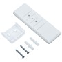 Automatische LED Windsensor Markise gelb weiß 450x350cm von vidaXL, Markisen - Ref: Foro24-3069013, Preis: 716,79 €, Rabatt: %