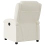 Sillón reclinable terciopelo blanco crema by , Armchairs - Ref: Foro24-371806, Price: 235,47 €, Discount: %