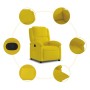 Sillón reclinable terciopelo amarillo von , Sessel - Ref: Foro24-371804, Preis: 193,18 €, Rabatt: %