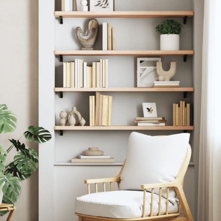 Estante de pared madera maciza de haya 100x20x2,5 cm von , Regale und Regale - Ref: Foro24-356016, Preis: 39,63 €, Rabatt: %