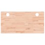 Tablero de escritorio madera maciza de haya 110x55x4 cm von , Schreibtischzubehör und Produkte - Ref: Foro24-356075, Preis: 6...