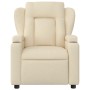 Sillón de masaje reclinable de tela crema von , Sessel - Ref: Foro24-372424, Preis: 274,26 €, Rabatt: %