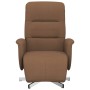 Sillón reclinable con reposapiés tela marrón von , Sessel - Ref: Foro24-356564, Preis: 206,14 €, Rabatt: %