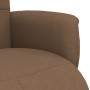 Sillón reclinable con reposapiés tela marrón von , Sessel - Ref: Foro24-356564, Preis: 206,14 €, Rabatt: %