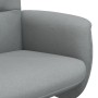 Sillón reclinable con reposapiés tela gris claro by , Armchairs - Ref: Foro24-356570, Price: 160,91 €, Discount: %