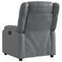 Sillón reclinable de cuero sintético gris von , Sessel - Ref: Foro24-373525, Preis: 248,04 €, Rabatt: %