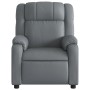 Sillón reclinable de cuero sintético gris von , Sessel - Ref: Foro24-373525, Preis: 248,04 €, Rabatt: %