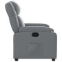 Sillón reclinable de cuero sintético gris von , Sessel - Ref: Foro24-373525, Preis: 248,04 €, Rabatt: %