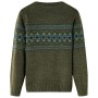 Jersey de punto infantil caqui 140
