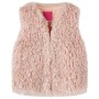 Chaleco infantil de pelo sintético rosa claro 140 von , Oberbekleidung für Kinder - Ref: Foro24-14398, Preis: 18,79 €, Rabatt: %