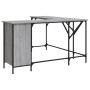 Escritorio madera de ingeniería gris Sonoma 141x141x75 cm von , Schreibtische - Ref: Foro24-837600, Preis: 97,74 €, Rabatt: %
