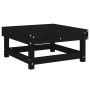 Juego de muebles de jardín 3 pzas madera maciza de pino negro by , Modular outdoor sofas - Ref: Foro24-825412, Price: 199,43 ...