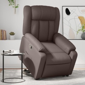 Sillón reclinable elevable cuero sintético marrón von , Sessel - Ref: Foro24-3205266, Preis: 286,96 €, Rabatt: %