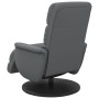 Sillón reclinable de masaje con reposapiés cuero sintético gris von , Sessel - Ref: Foro24-356727, Preis: 232,13 €, Rabatt: %