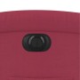 Sillón reclinable eléctrico de terciopelo rojo tinto by , Armchairs - Ref: Foro24-3204283, Price: 261,34 €, Discount: %