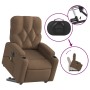 Sillón de masaje eléctrico reclinable elevable tela marrón de , Sillones - Ref: Foro24-3204750, Precio: 349,90 €