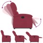Sillón eléctrico reclinable elevable de terciopelo rojo tinto von , Sessel - Ref: Foro24-3204327, Preis: 327,70 €, Rabatt: %