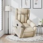 Sillón de masaje eléctrico reclinable elevable tela crema von , Sessel - Ref: Foro24-3205361, Preis: 378,23 €, Rabatt: %