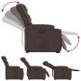 Sillón reclinable elevable eléctrico de cuero sintético marrón by , Armchairs - Ref: Foro24-3206561, Price: 366,13 €, Discoun...