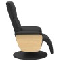 Sillón reclinable con reposapiés cuero sintético negro von , Sessel - Ref: Foro24-356629, Preis: 254,80 €, Rabatt: %