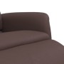 Sillón reclinable con reposapiés cuero sintético marrón by , Armchairs - Ref: Foro24-356719, Price: 212,67 €, Discount: %