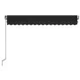 Manuelle ausziehbare Markise mit LED in Anthrazitgrau 400x350 cm. von vidaXL, Markisen - Ref: Foro24-3069184, Preis: 415,96 €...